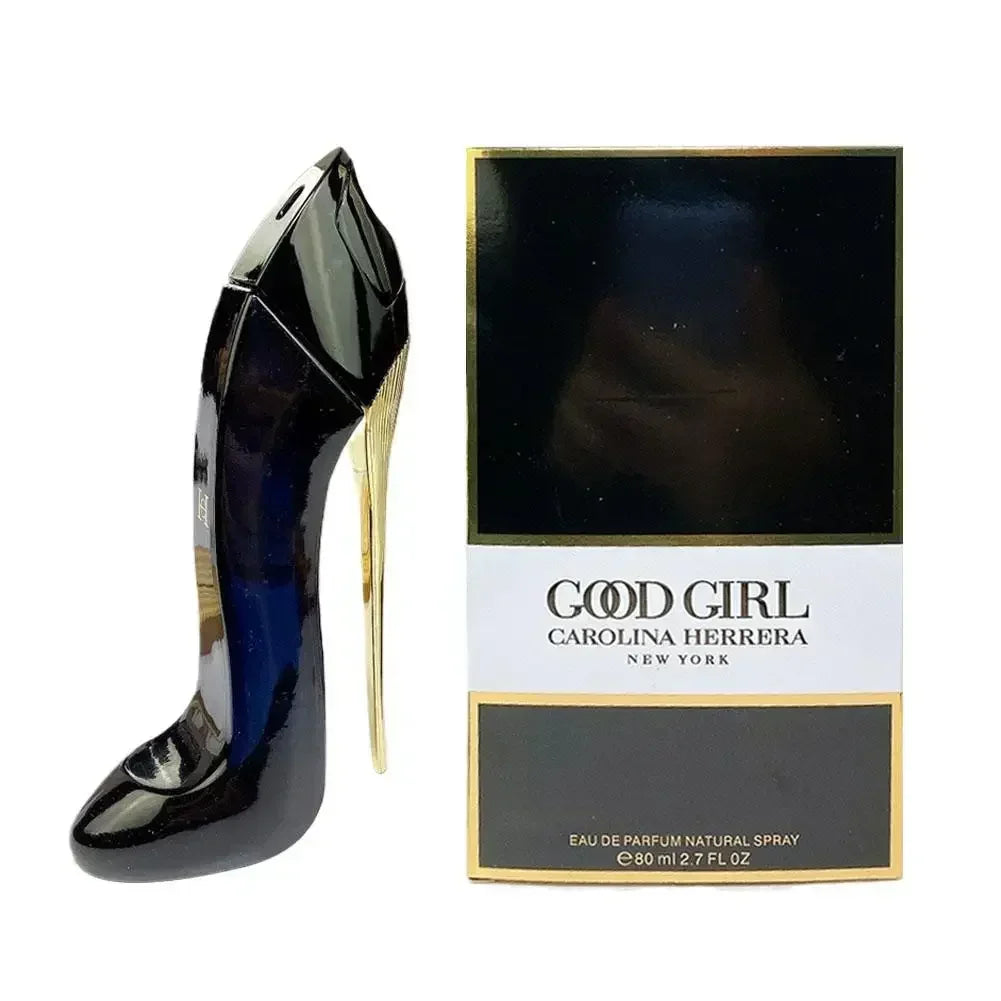 New 80ml Women's Luxury Floral Elegant High Heel Bottle Design Lasting Fragrance Sexy Spray Fashion Deodorant Perfume Gift