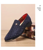 Men Loafers Leather Dress Shoes for Man Slip on Loafers Elegant Shoes Fashion Men's Flats Club Party Shoes Male Zapatos Hombre