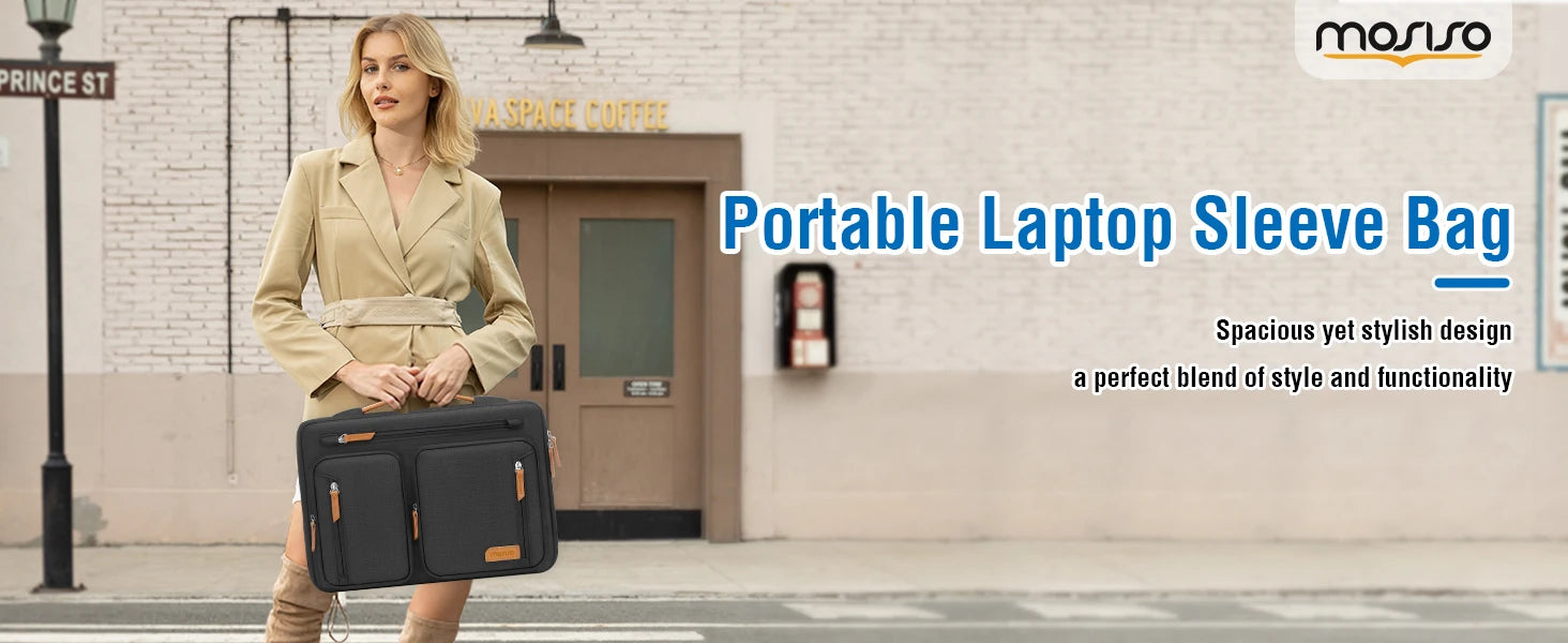Laptop Bag for 2025 MacBook Air Pro 13 13.3 14 15 15.6 16 inch M5 M4 M3 M2 M1 HP Dell Lenovo Asus Notebook Briefcase Sleeve Case