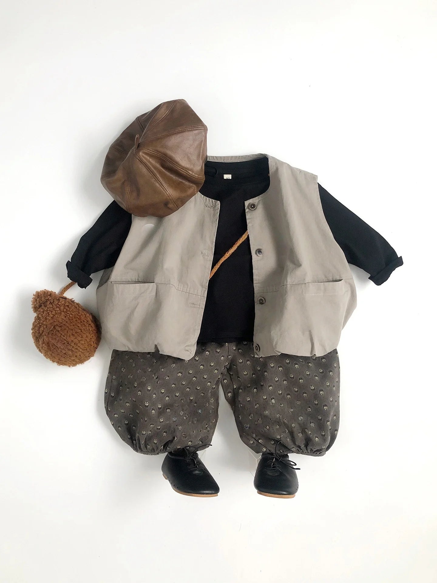 New Kids Cotton Long Sleeve T-Shirt Top 2-7Y Boys Girls Loose Basic Shirt Korean Children's Clothes 2025 Soft Undershirt Outfit