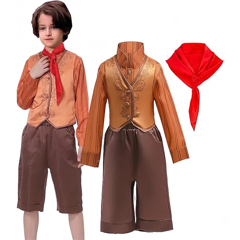 Baby Boy Clothes Toddler Boys Halloween  Cosplay Costume Top+Pants Sets For Children's Carnival Cosplay Birthday Party Costume