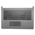 New Laptop US/LA/KOR Keyboard For 14-BS BW 14g-BR 240G6 TPN-Q186 Q187 Palmrest Upper Cover Replacement Keyboard Casing