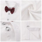 Baby Boy Clothes Toddler Wedding Outfit Set Kid Easter Church Suit Infant Chrimas Halloween Xmas Formal Birthday Party Gift 6PCS