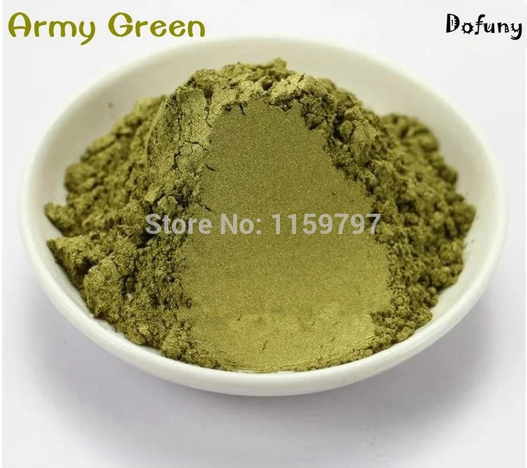 20g Sample Pack Natural Mineral Mica Powder 120+ Colors for DIY Nail Art Soap Candle Dye Makeup Eyeshadow Epoxy Resin Craft