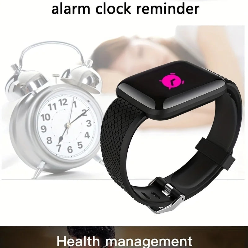 Bluetooth Smartwatch for Men and Women with Phone Connect and Music Control