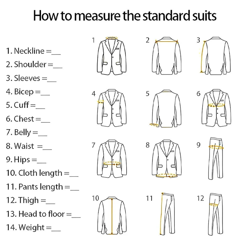 Boys Suit Fashion Wedding Tuxedos 2-piece Set Pointed Collar Jacket Double Breasted Blazer Pants for Party