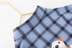 Baby Boy Clothes 0-5 Years Old Spring And Autumn Cotton Suit Boy Letter Plaid Hooded Shirt + Pants Baby Boy Two-Piece Suit