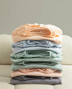 Premium Egyptian Cotton Bedding Fitted Sheet Elastic Band Around Mattress Cover Double Queen King Size Bed Cover No Pillowcase