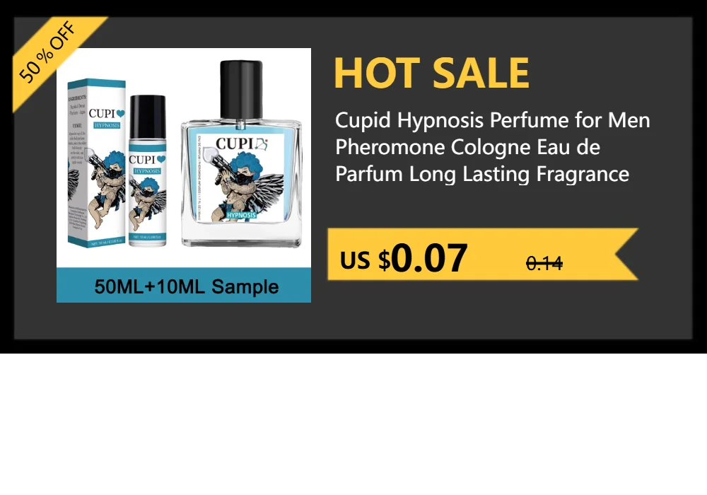 10ML Cupids Roll-on Perfume Original Pheromone Cologne for Men Eau de Parfum Long Lasting Fragrance Men's Perfumes Samples