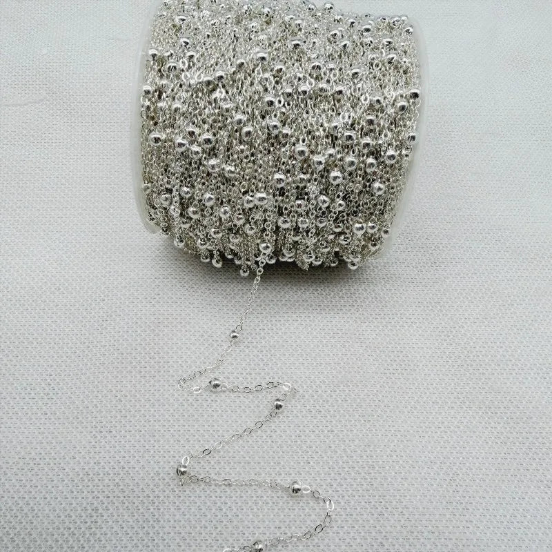 2yards Golded/silvered Plated Necklace Chain for Jewelry Making Findings DIY Necklace Chains Materials Handmade