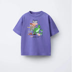 1-7 Age Disney Cartoon T-shirt 2026 Summer New Kids Clothing Short Sleeve Tops Tees Fashion Casual O-neck Pullover Tshirts