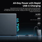CHUWI CoreBook X Gaming Laptop 14.1 inch 2K IPS Screen AMD R5-7430U 16GB DDR4 RAM 512GB SSD Windows 11 Wifi6 Notebook Computer