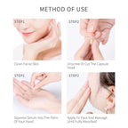 35Capsules Fullerene Anti-Aging Powder Capsule Face Serum Firming Fade Fine Lines Vitamin C Whitening Dark Spot Remover Skin