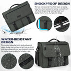 Laptop Briefcases for Men 15.6 Inch Laptop Bag Water resistant Computer Bag Lightweight Shoulder Satchel Bags