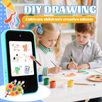 [Smart Phone] 2.8" Kids Smart Phone for Girls | Dual Camera| USB | 600mA battery| Game&Music&Alarm&Calculator，Kids Camera