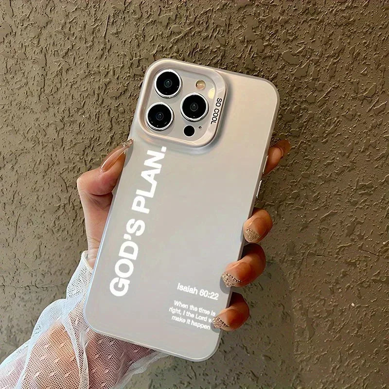 God's Plan Bible Verses Phone Case For Iphone 17 17Air 16 16E 11 12 13 14 Plus 15 16 Pro Max Mobile Phone Case Cover Bumber