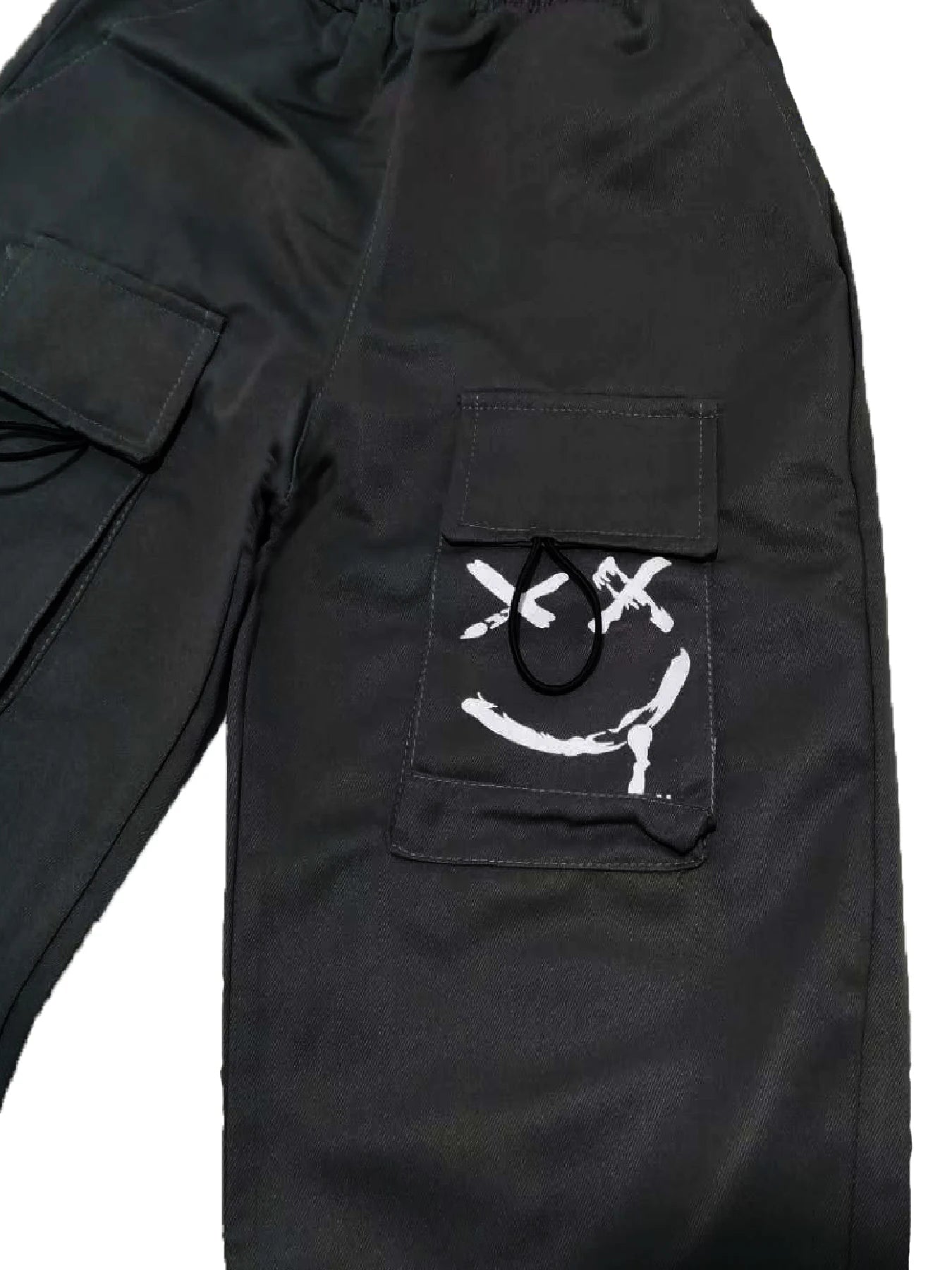Boys' overalls, casual trousers, multi-pocket joint style, contrast color style, machine washable 7-14 years old, large size, sm