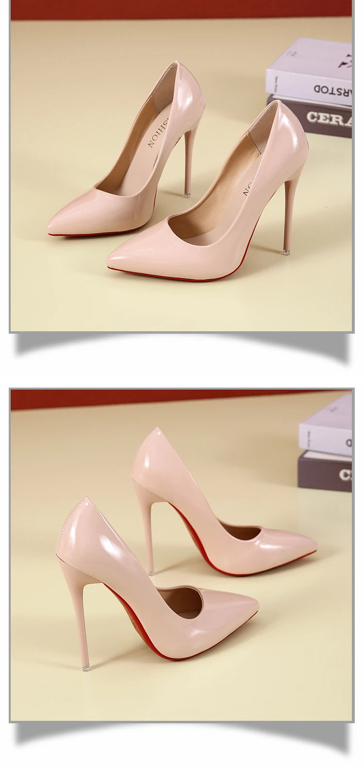2025 Fashion High Heels 35-45 Plus Size Women Shoes 12cm Thin Stiletto Banquet Wedding Shoes Sexy Pointed Toe Ladies Party Shoes