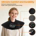 Cordless Heating Shoulder Neck Pad With Ajustable 4 Level Heated 5 Level Timer Electric Shoulder Neck Hot Compress Warm Winter