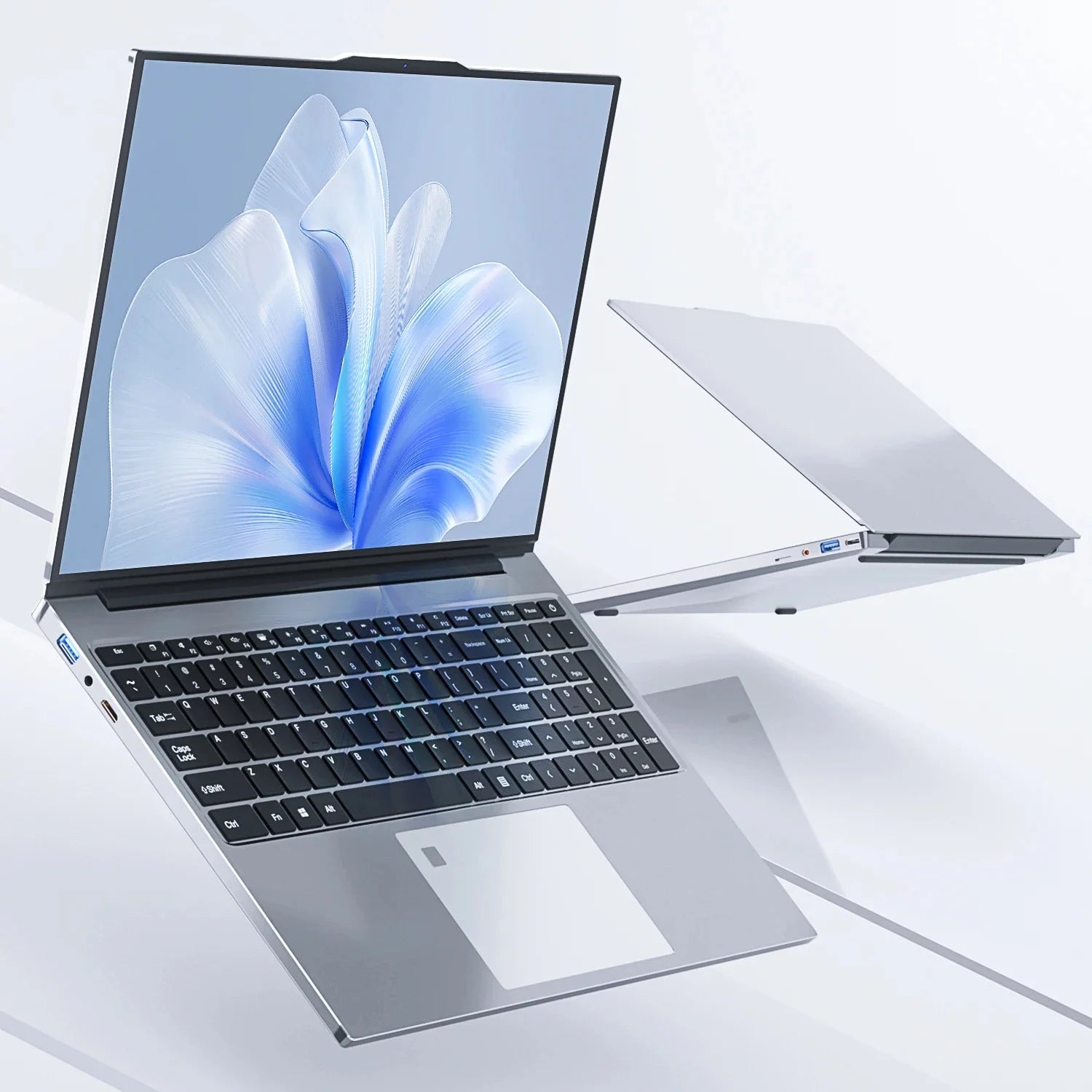 15.6" Laptop Computer PC Windows 11 Intel Core i7 6500U i3 6100U PC Gamer 16GB RAM Fingerprint Unlock Notebook Laptops Backlight