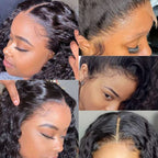 Human Hair Wigs 13x4 Deep Wave Frontal Wig Lace Wig 13x6 Human Hair 200 Density Human Hair Wig Curly Lace Front Human Hair Wig