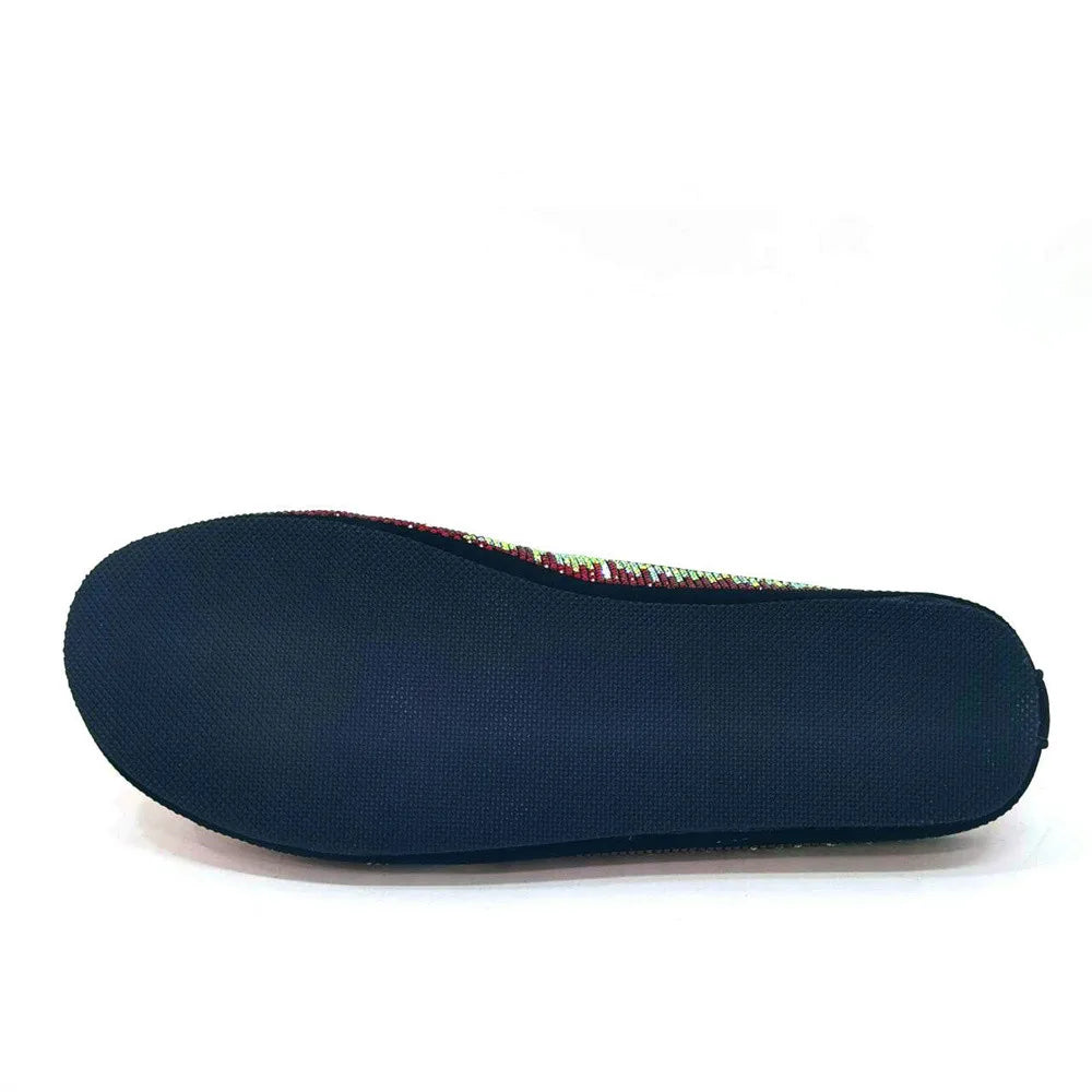 Venus Chan Elegant Flat Shoes for Woman Fashion Comfortable Party Slippers 2024 Latest Design Nigeria Gold Color Half Shoes