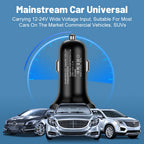 4usb PD 250W Car Charger Type C Fast Charging Auto Mobile Phone Adapter For iPhone Samsung Huawei Xiaomi QC 3.0