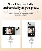 Smartphone Wireless Magnetic Monitor Screen For Smartphone Vlog Live Stream Video Recording Screen Phone Rear Camera Selfie