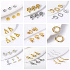 1.5mm/2mm Thin Chains 14K/18K Gold Plated O Chain For Bracelet Necklace Making Accessories DIY Jewelry Making Findings Wholesale
