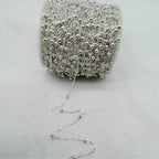 2yards Golded/silvered Plated Necklace Chain for Jewelry Making Findings DIY Necklace Chains Materials Handmade