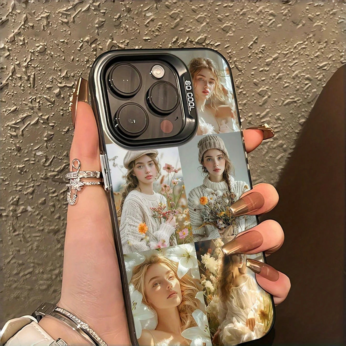 DIY Multi Photo Customized IMD Case For iPhone 17 17Air 16 16E 15 14 13 12 11Pro Max Mini SE 2020 2022 XS XR 7 8 Plus back cover