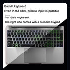 New 15.6 " Laptop Intel Core i9-9880H 32GB RAM 2TB SSD Ultra Slim Gaming Laptop 1920*1080 Windows 11 Office Study Home Use