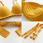 Sleek Supportive Design Children Girls Seamless Bras No Underwire Padded for Small Busts Comfort and Breathable for Active Wear