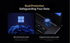 Portable 14inch IPS Dual Screen Laptop Intel Core I7 1255U 1920*1080 Computer 16GB DDR4 1TB SSD WIFI6 BT5.2 windows 11 Notebook