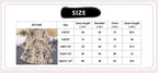 Dress Kids Girls 5-12 Years Cream-Coloured Printed Long-Sleeved Pleated Dress For Girls Summer Princess Baby Girl Dress
