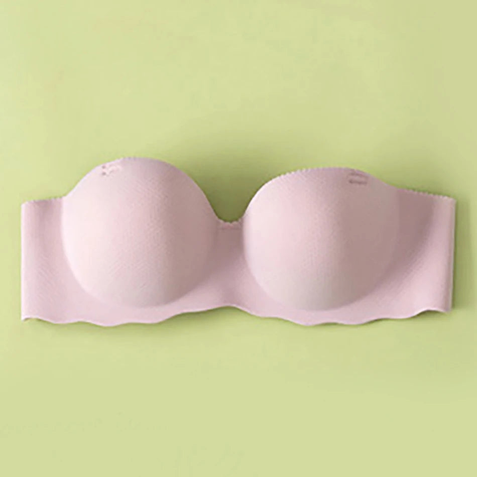 Sleek Supportive Design Children Girls Seamless Bras No Underwire Padded for Small Busts Comfort and Breathable for Active Wear