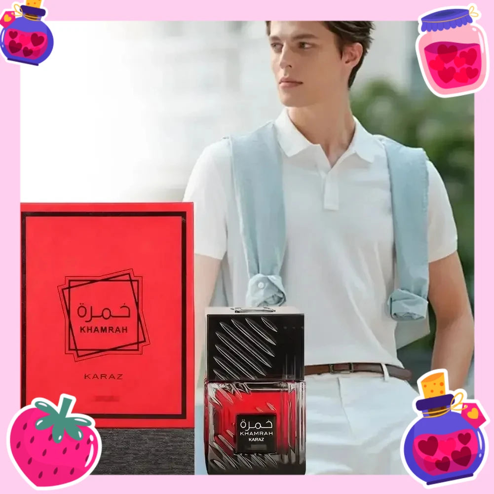 100ml Bottle Luxury Essential Perfume Mens Arabian Perfume Middle Eastern Scent Long Lasting Fragrance Woody Spicy Notes