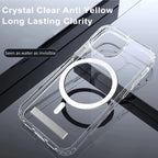 Magnetic Stand Phone Case for iPhone 17 16 15 14 Pro Max Plus 12 13 Mini 11 Mobile Cases with Kickstand Shockproof  Back Cover