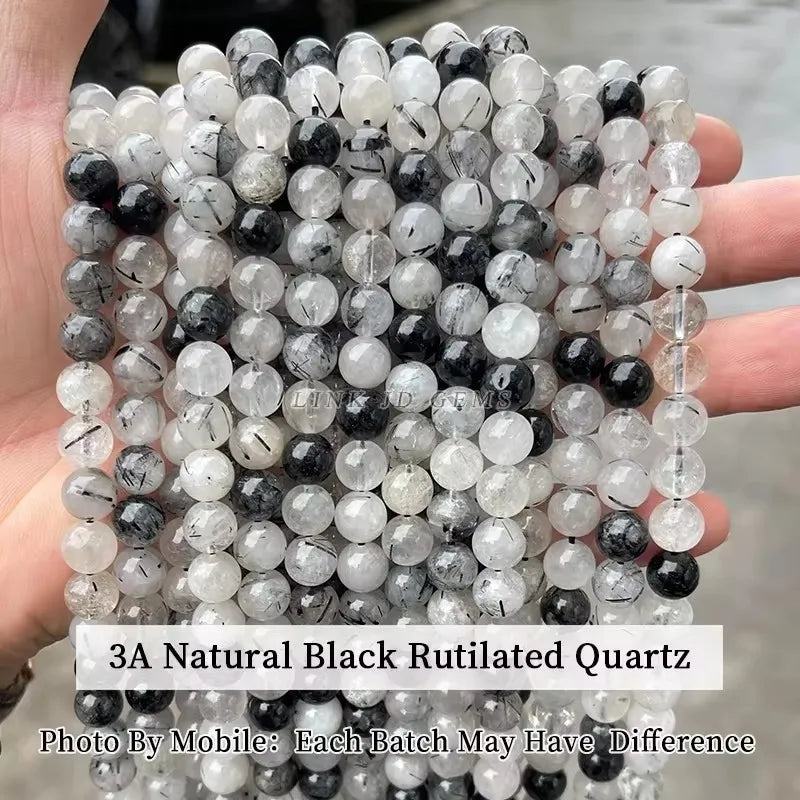 1A Natural Stone Dark Red Garnet Bead Round Loose Spacer 4 6 8 10mm Pick Size For Jewelry Making Diy Necklace Bracelet Accessory