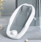 Newborn Adjustable Bath Net Seat Cushion Anti-slip Baby Bath Net Mat Children Shower Net Universal Bath Bed Holder