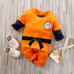 Boy Clothes Baby Cosplay Carnival Costume Toddler Party Gift Infant Cotton Cartoon Outfit 0-18 Month Newborn Print Anime Clothes