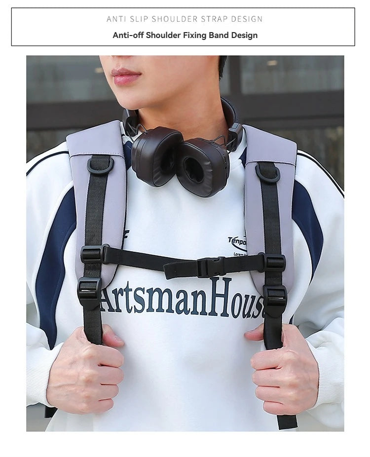 Laptop Backpack For 13.3 14 15.6 17.3 Inch Notebooks Case Men Women Teenagers Computer Waterproof Travel Large Capacity Backpack