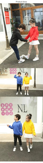 Children's Sportswear,playing Clothes, Hooded Sweatshirts and Long Pants Are Suitable for Boys and Girls Aged3to13.Charming Sets