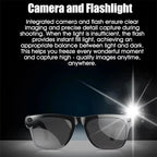 Smart Glasses AI GPT 8K HD Camera Bluetooth Call 260Mah Battery Voice Assistant Translate Identify Objects Smart Glasses