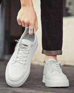 Classic Men Platform Leather Shoes Loafers Designer Trend Brand Man Flat Casual Shoes Fashion Zip Sneakers Shoes Men Mocciasins