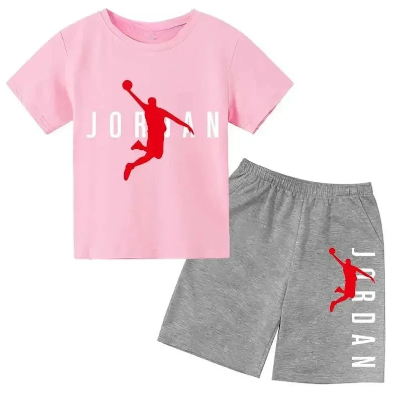 Suits 2-13 Years Boys Girls Fashion Outfits Sets Children Gift Clotheskids Clothes Boysshort Setsgrils Clothes for Kidsboys Luxu