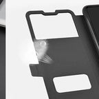 For Honor X9C Smart 5G Case Luxury View Window Magnetic Flip Case Cover For Honor X9C Smart PU Leather Case BRC-LX1 Phone Cases