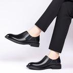 Italian Formal Shoes Mens Dress Shoes Business Leather Wedding Dress Man Oxford Shoes For Men Office Scarpe Uomo Eleganti