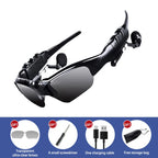 2026 Smart Sunglasses Photo Sense Camera Bluetooth Music Call Intelligent Recording Waterproof Glasses Outdoor Sports Cycling