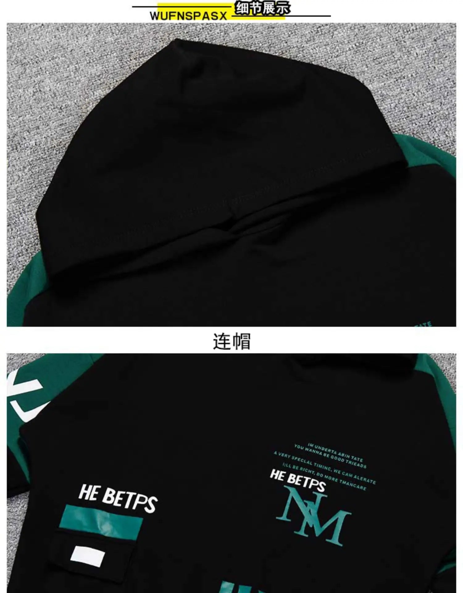 2025 autumn winter children Boy Clothes Teenager tracksuit letters Hooded Top Shirts Sweatshirt + Ankle-tie Pant 8 10 11 12 year